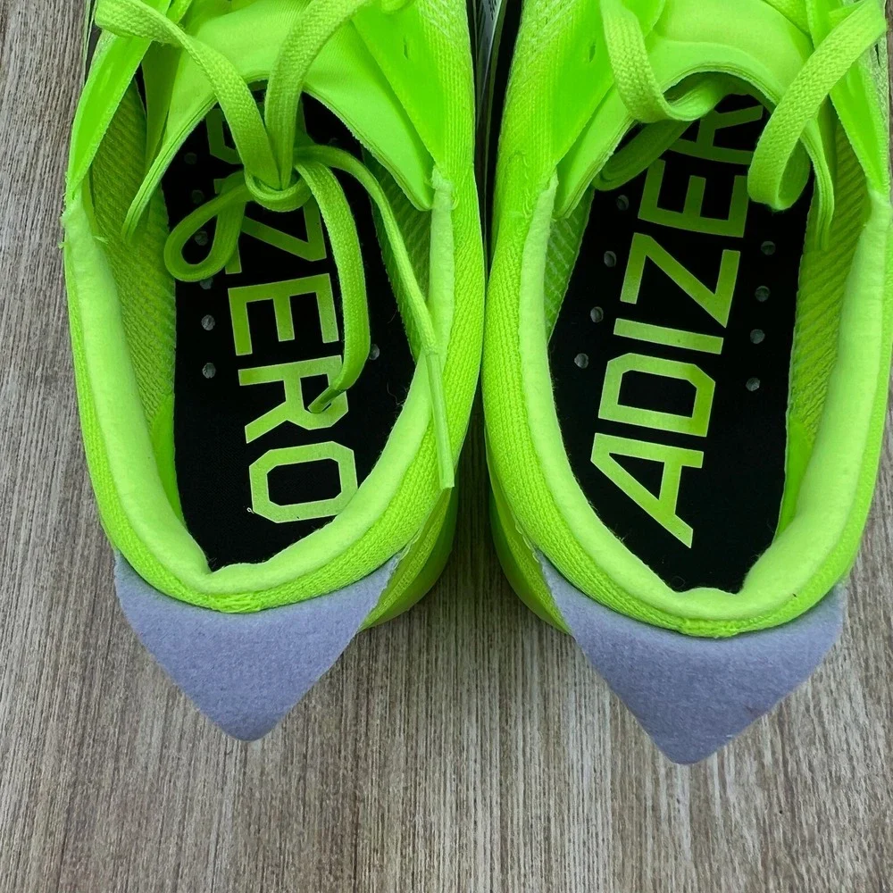 Adidas Adizero Finesse‎ Men's Size 7 Track Spikes Lucid Lemon Black IG2018 NEW